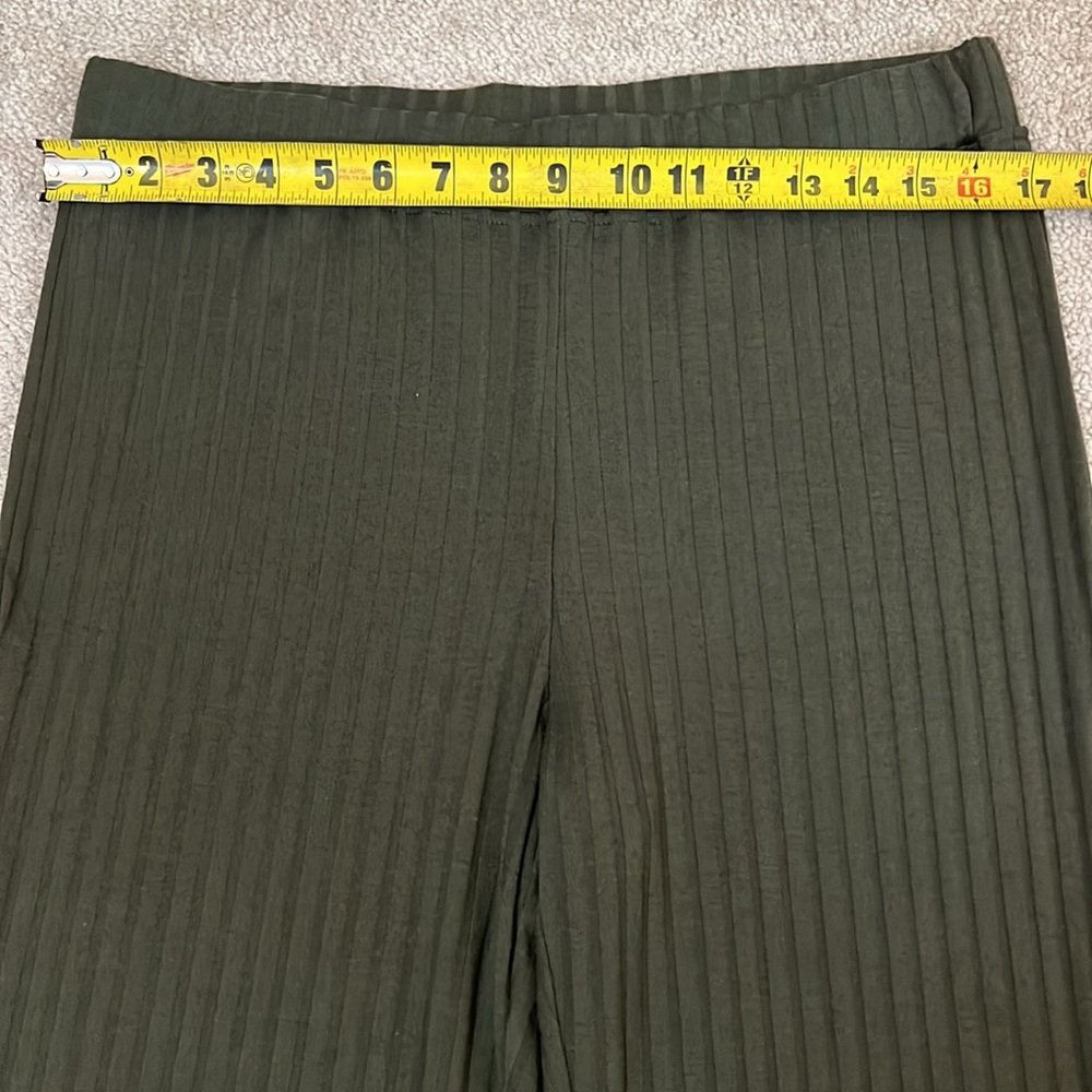 BP. ribbed knit pants from Nordstrom Ribbed Bootcut Flate Pants Size Large - Picture 5 of 8